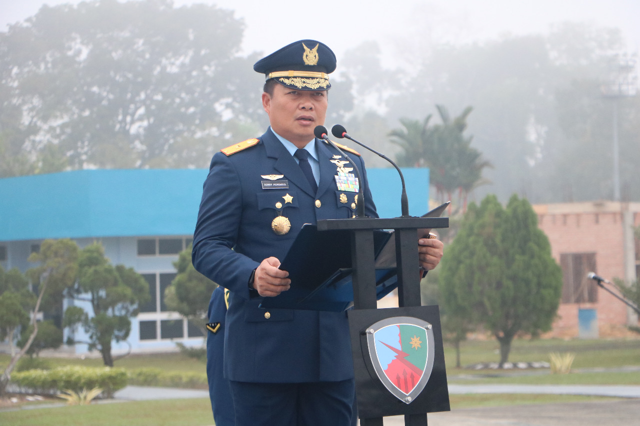 Peringati Hari Kesaktian Pancasila Lanud RSN Gelar Upacara