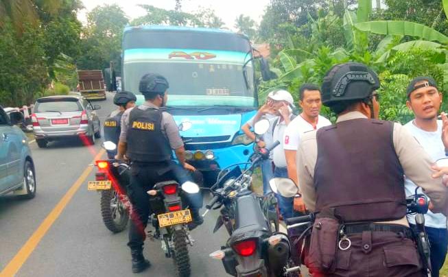 5 Orang Terluka Lantaran Ledakan Bahan Kimia dalam Bus di Tanggamus