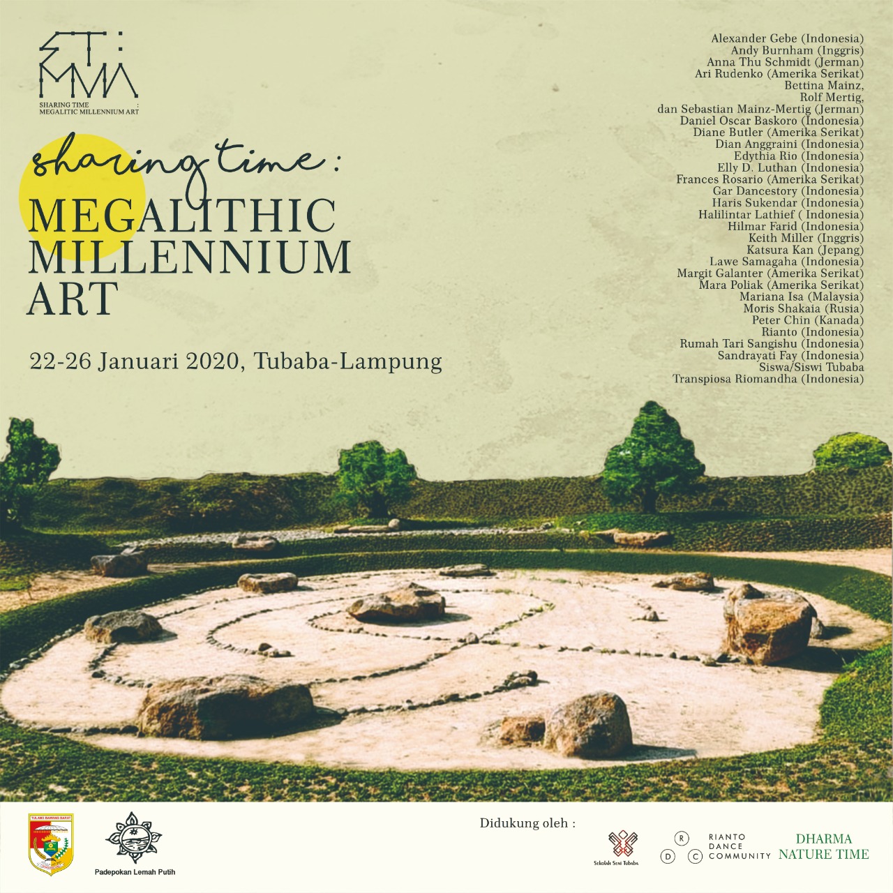 Pemkab Tubaba Akan Menggelar Sharing Time Megalithic Millennium ART