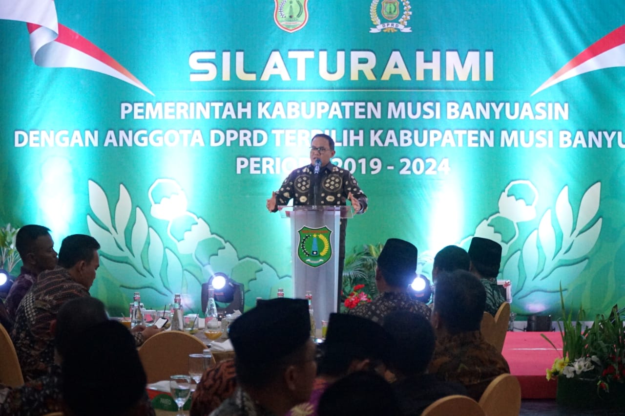 Dodi Reza Alex dan Forkopimda Silaturahmi Dengan Anggota DPRD Muba Terpilih