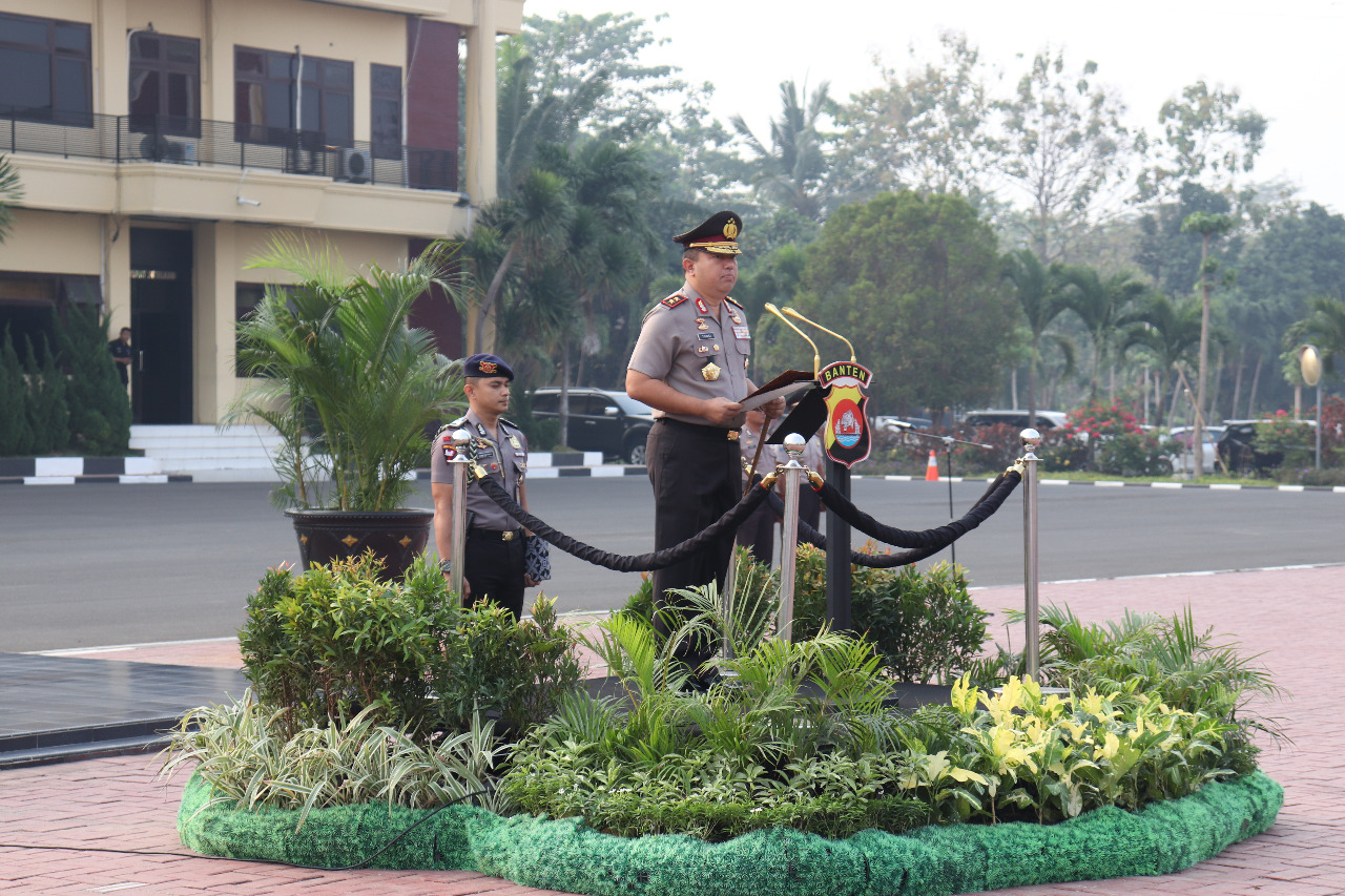 Polda Banten Gelar Upacara Peringatan Hari Sumpah Pemuda ke 91 Tahun 2019