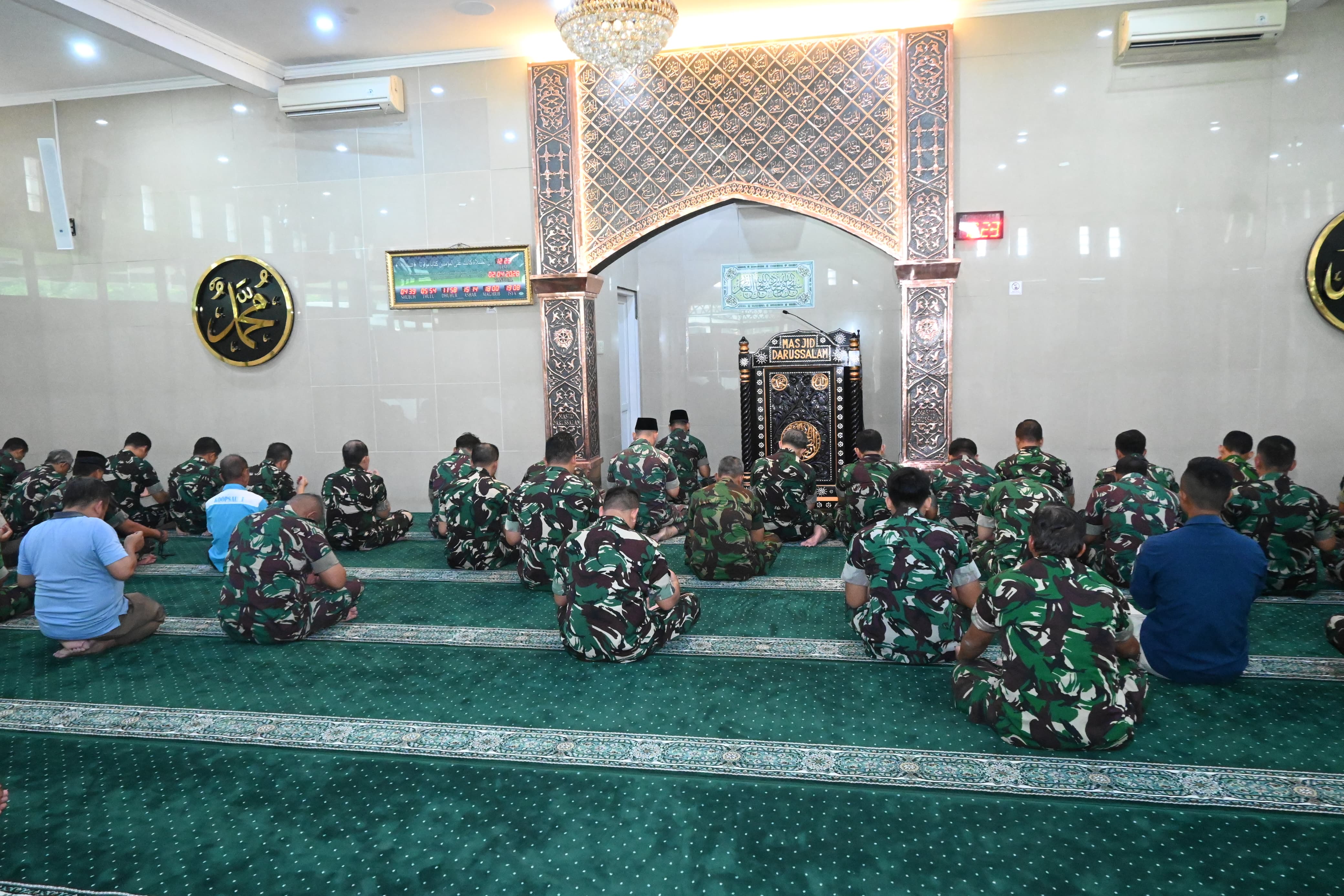 Menjelang HUT TNI AU Ke-80 Kodau I Gelar Doa Bersama