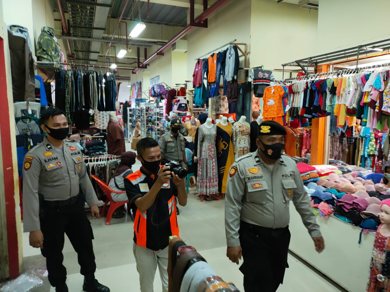 Selama Ops Lilin 2020, Jajaran Polres Kampar Tingkatkan Upaya Pendisiplinan Protokol Kesehatan