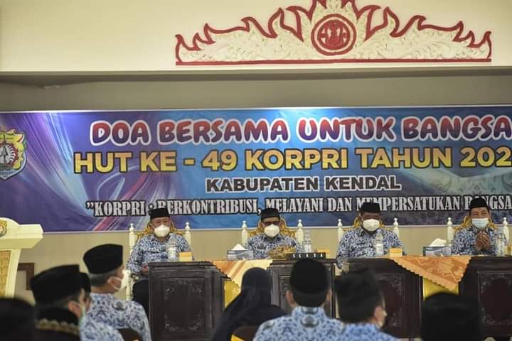 Kabupaten Kendal Peringati HUT Korpri Ke-49 Tahun