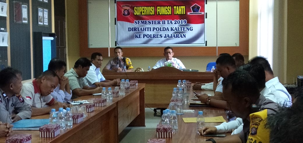 Polda Kalteng Lakukan Supervisi Sattahti lima Polres