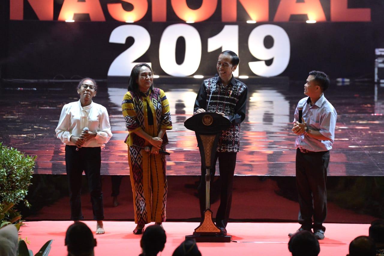 Hadiri Perayaan Natal Nasional 2019, Presiden: Natal Momentum Merajut Kerukunan Bangsa