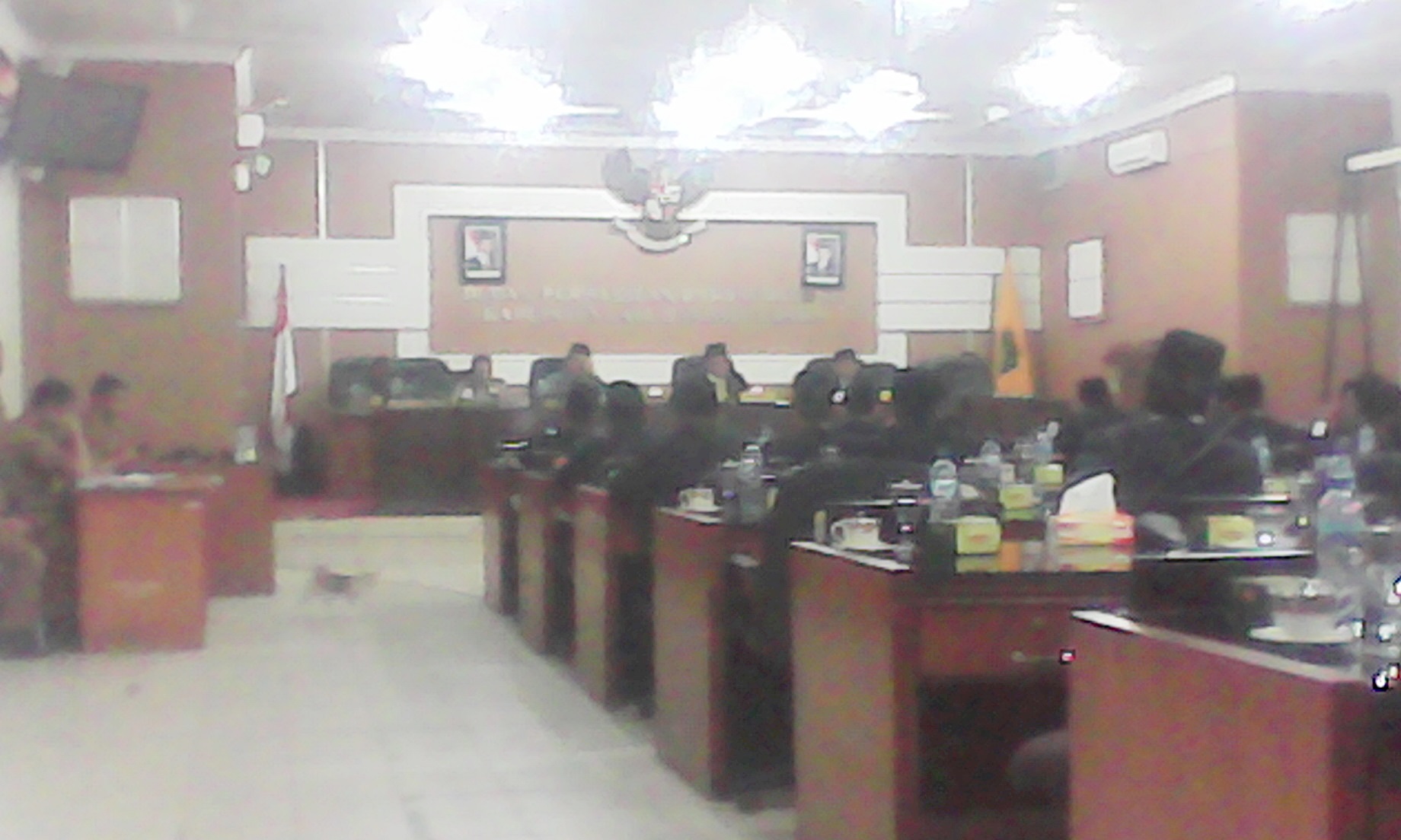 Bupati Labura Hadiri Rapat Paripurna Istimewa Usulan Pimpinan DPRD