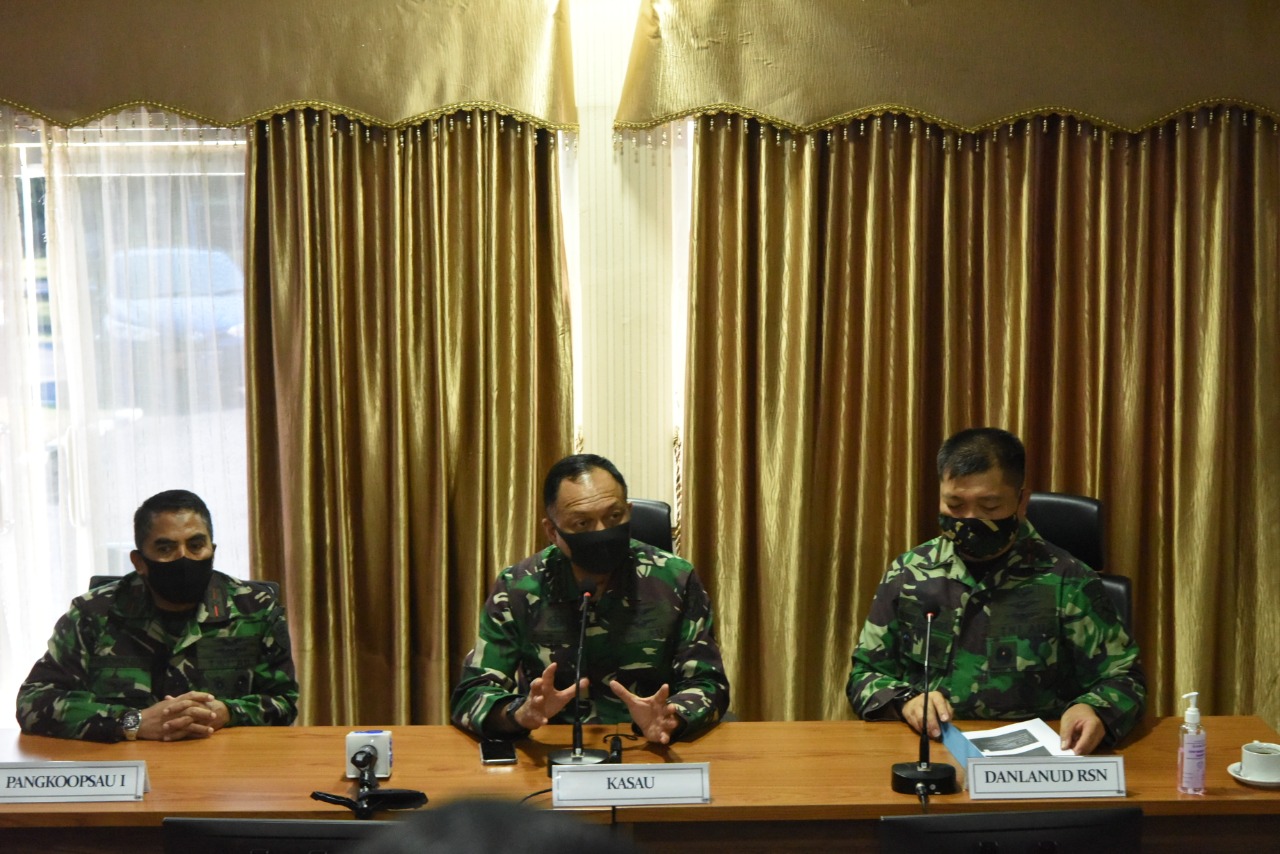 Kasau Jelaskan Kronologi Jatuhnya Pesawat TNI AU