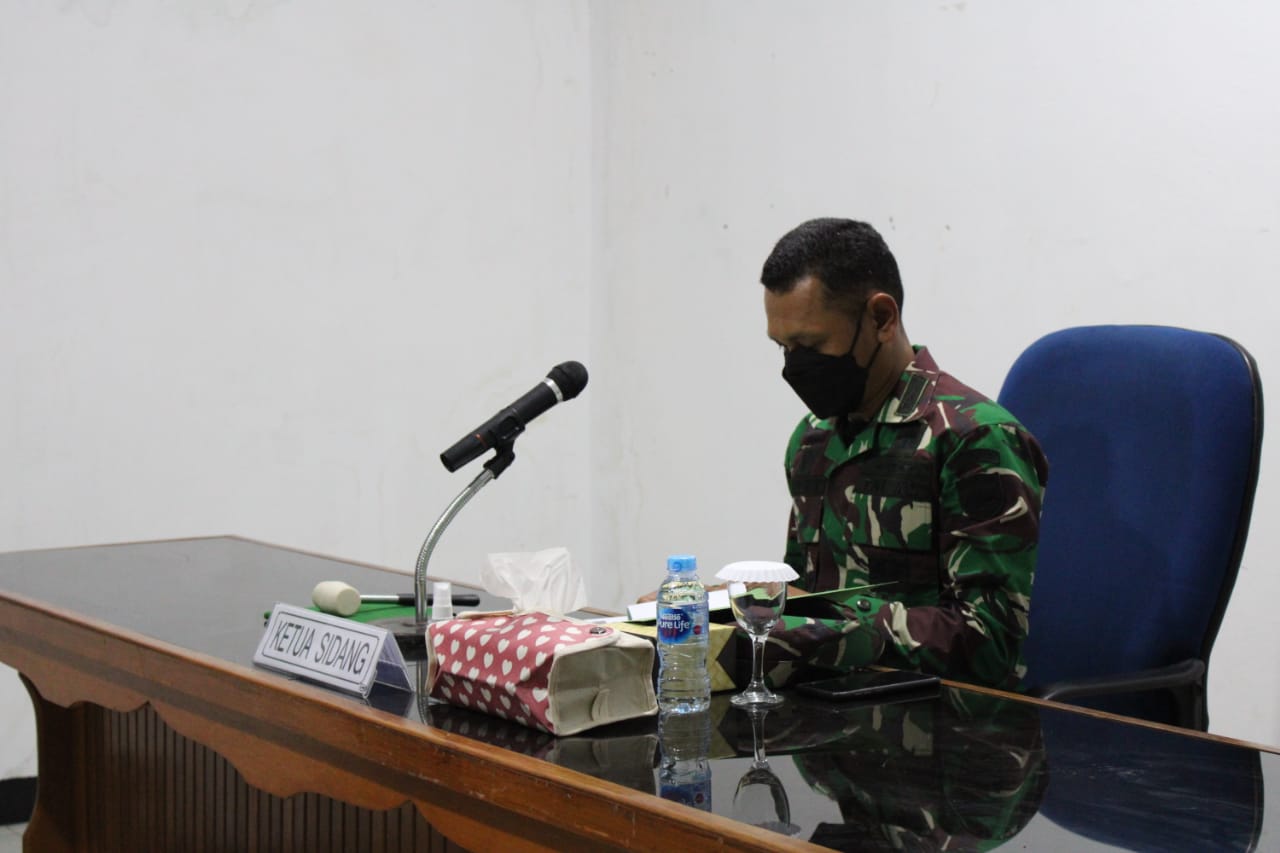 Dandim 0301/PBR Pimpin Sidang UKP Bagi Personil Untuk Periode 1 Oktober 2021