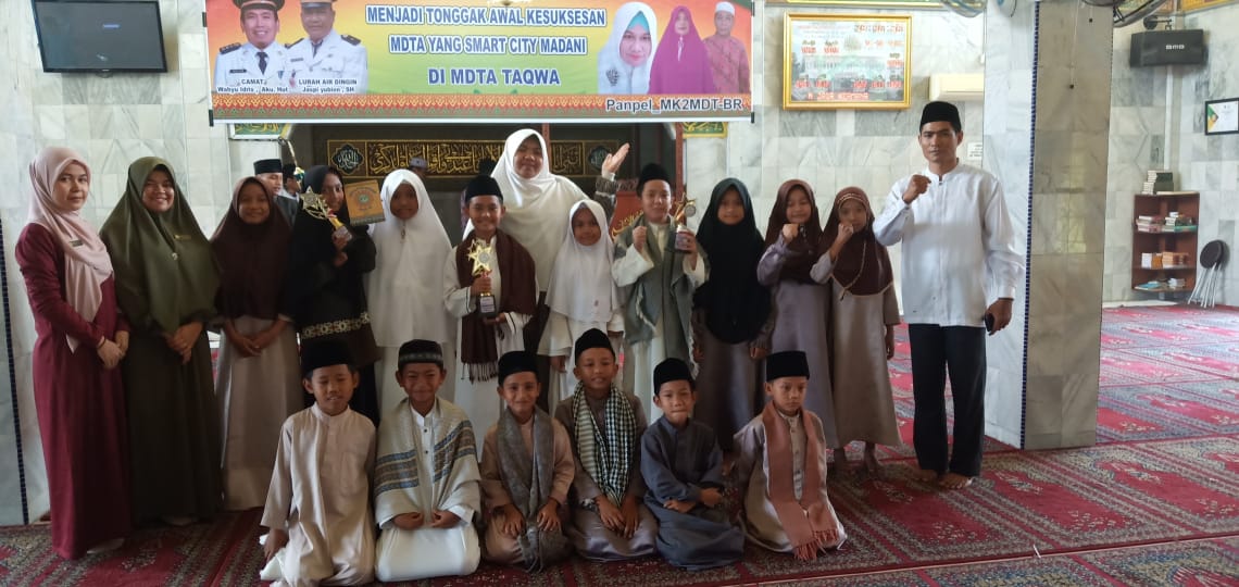 MDTA Nurul Huda Sabet Juara Umum Ke Dua