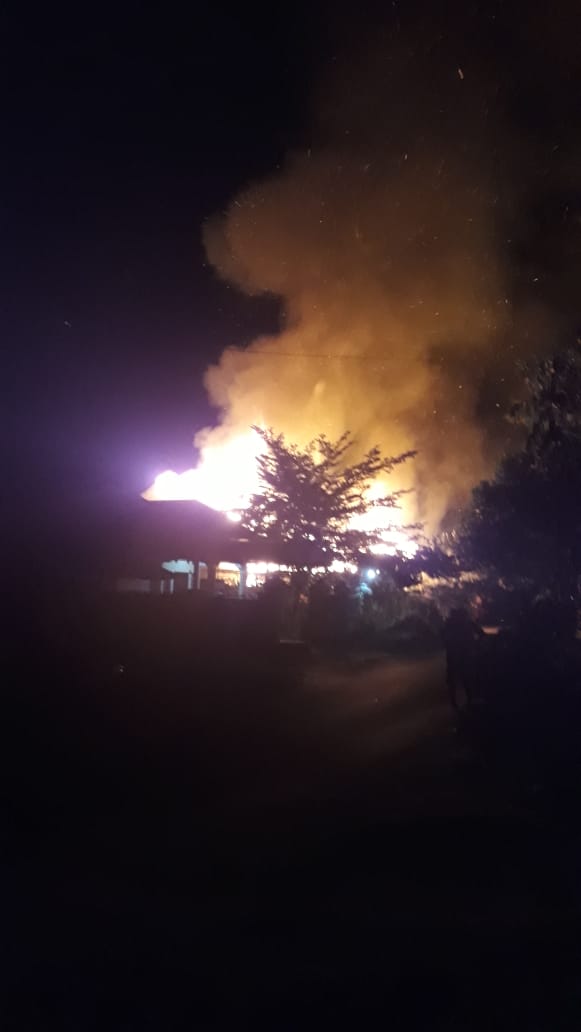 Si Jago Merah Menghanguskan Rumah di Jalan Rajawali III Kota Palangka Raya