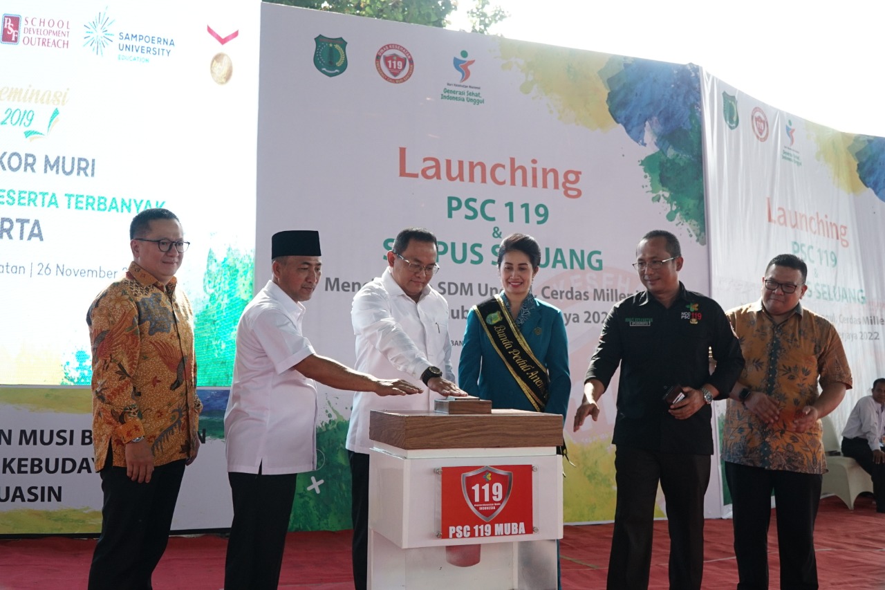 Layanan PSC 119 Musi Banyuasin Siap Jemput Pasien Gawat Darurat 