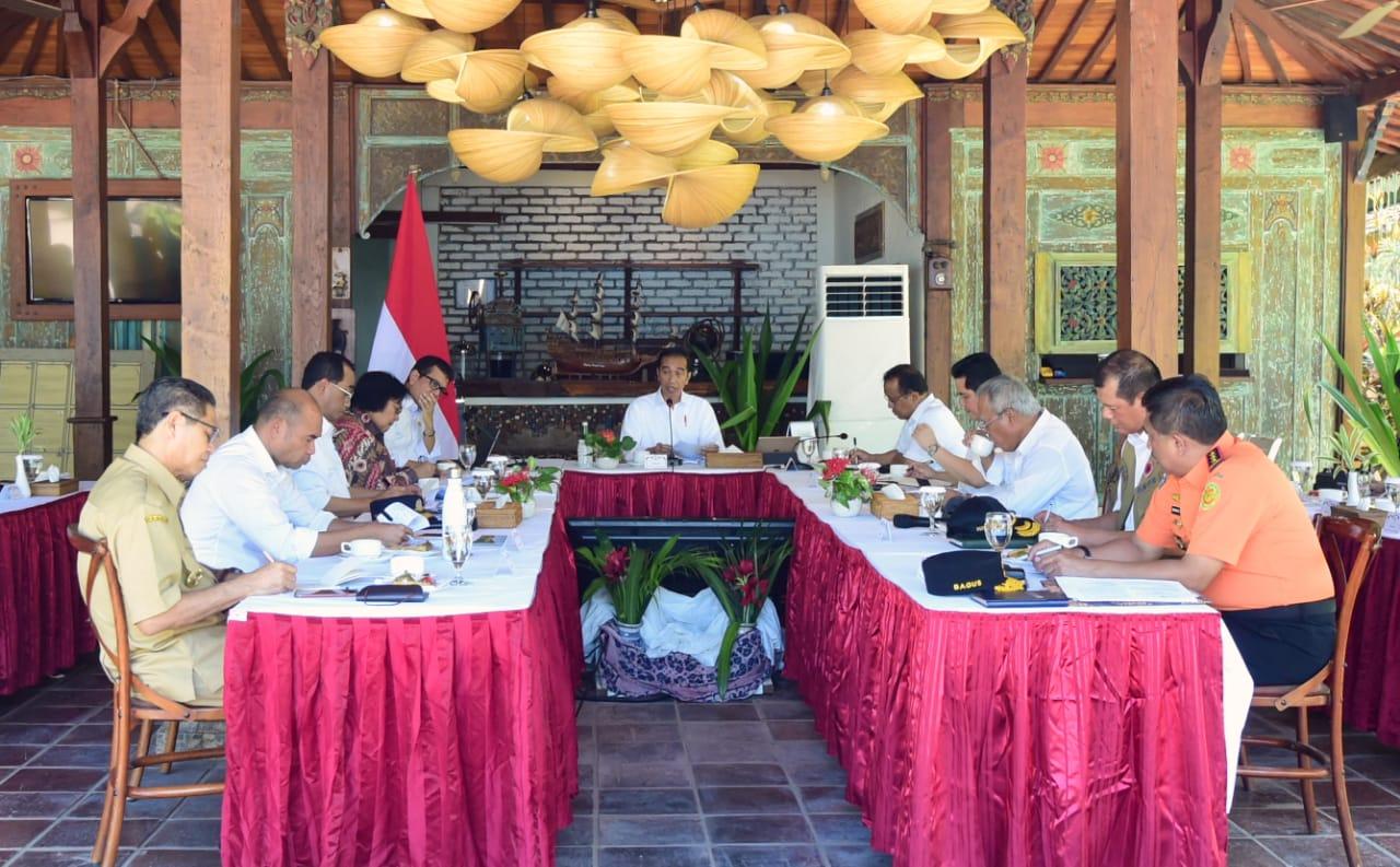 Presiden Gelar Rapat Pengembangan Destinasi Wisata Labuan Bajo