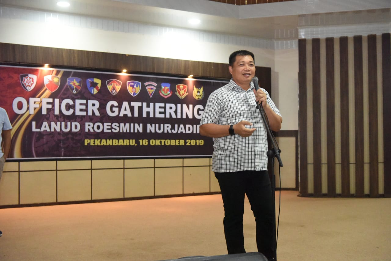 Danlanud Roesmin Nurjadin: Pupuk Kebersamaan Antar Perwira