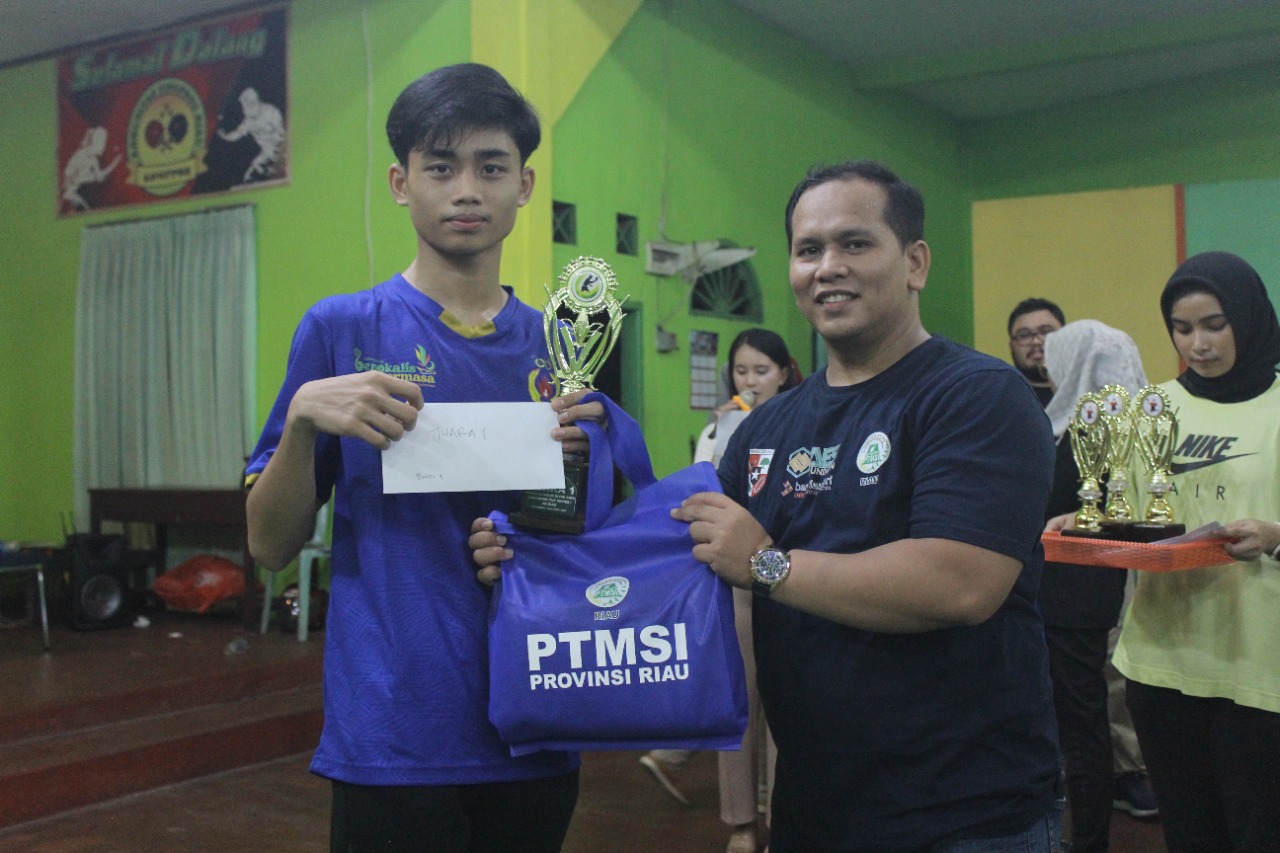 Juara 2 Seleksi Nasional, Muhammad Alghifari Utusan Pengprov PTMSI Riau Akan Mewakili Indonesia Di Kompetisi Tenis Meja SEATTA Thailand Bulan Juni 2022
