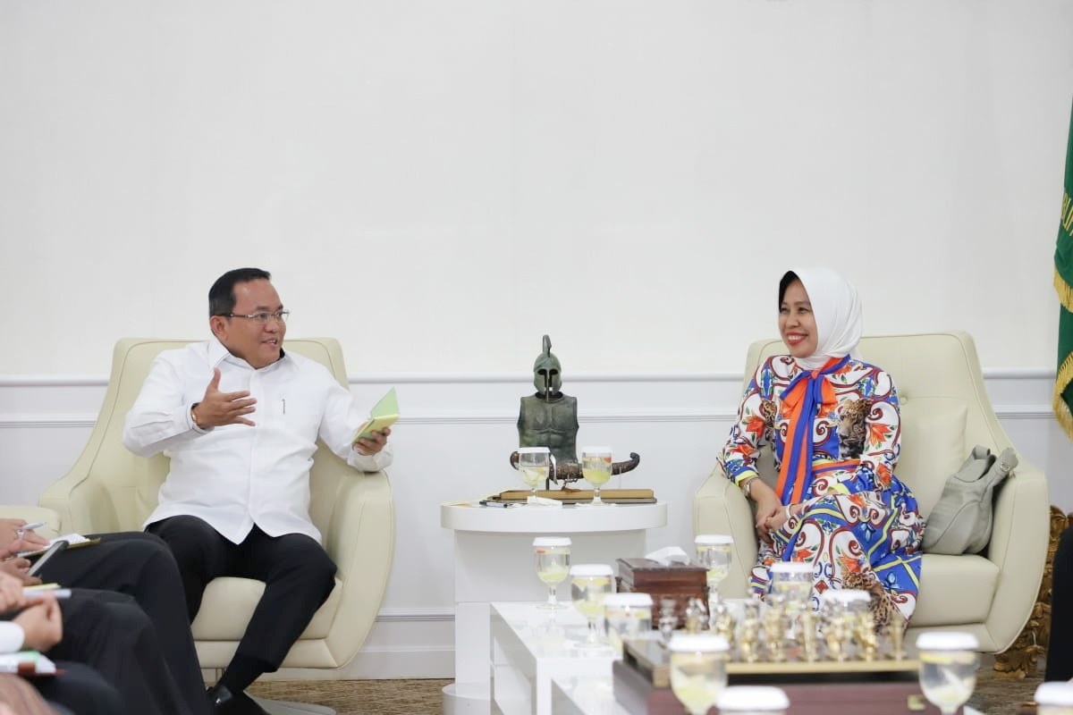Sowan ke Bupati Muba, Rektor UBD Palembang Tawarkan Kerjasama