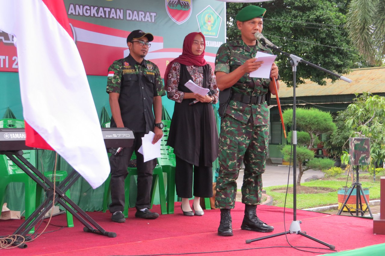 Dandim 0301/Pekanbaru Hadiri Pelantikan DPC HIPAKAD Kota Pekanbaru
