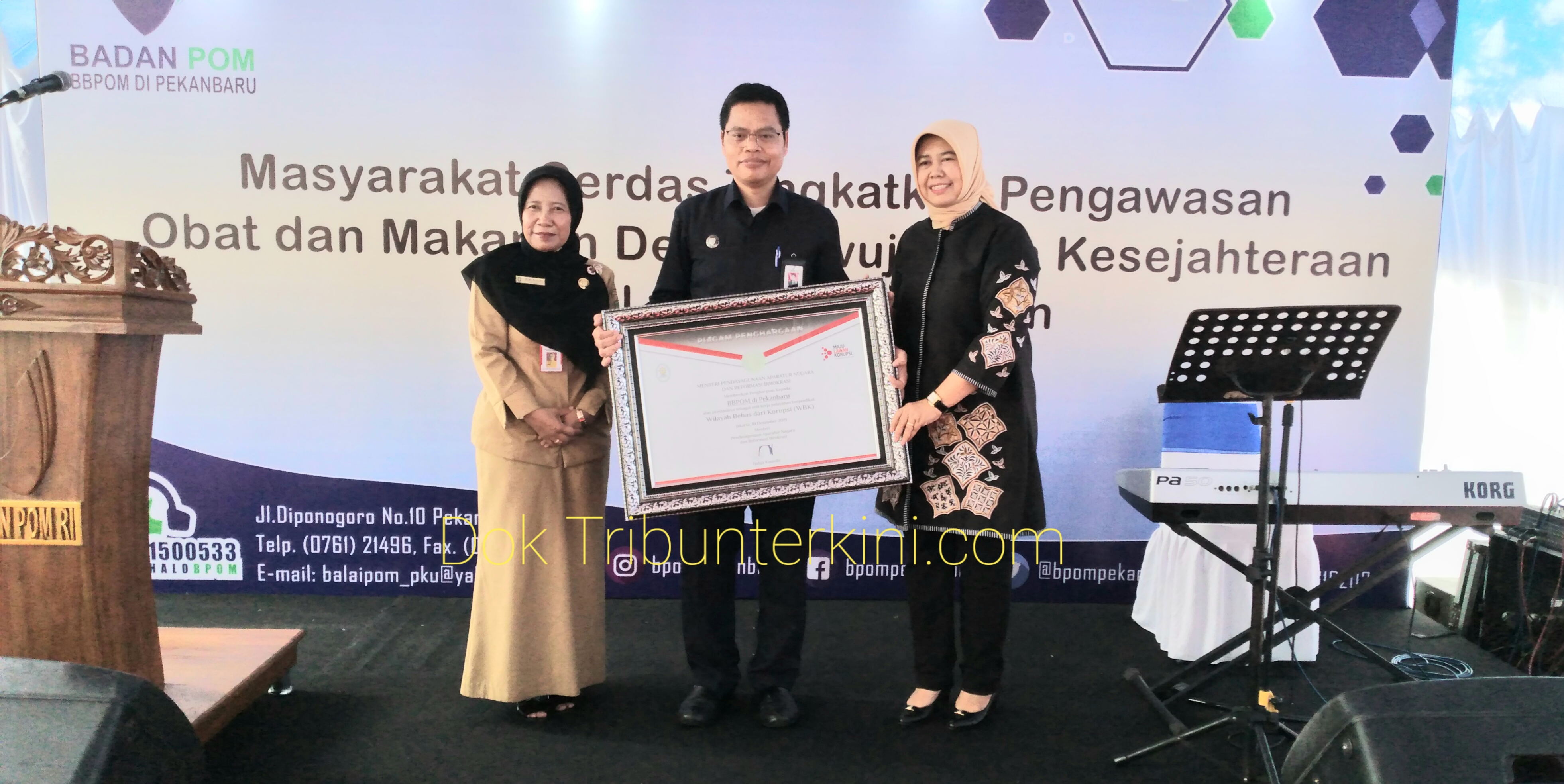 BPOM  Kota Pekanbaru Laksanakan Kegiatan Masyarakat Cerdas Tingkatkan Pengawasan Obat dan Makanan Demi Mewujudkan Kesejahteraan Sosial Yang Berkeadilan