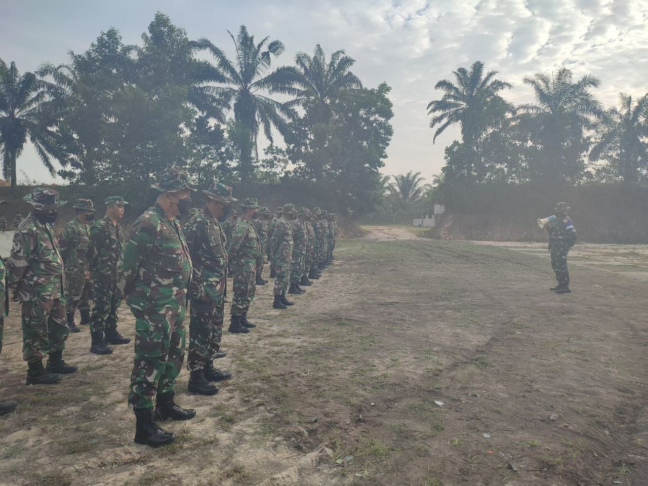 Asah Kemampuan Prajurit, Kodim 0301/PBR Laksanakan Latbak Jatri TW I TA 2022