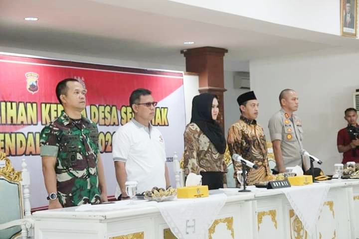 Hadiri Deklarasi Pilkades Damai, Bupati Kendal Sebut Jangan Ada Konflik Sekecil Apapun 