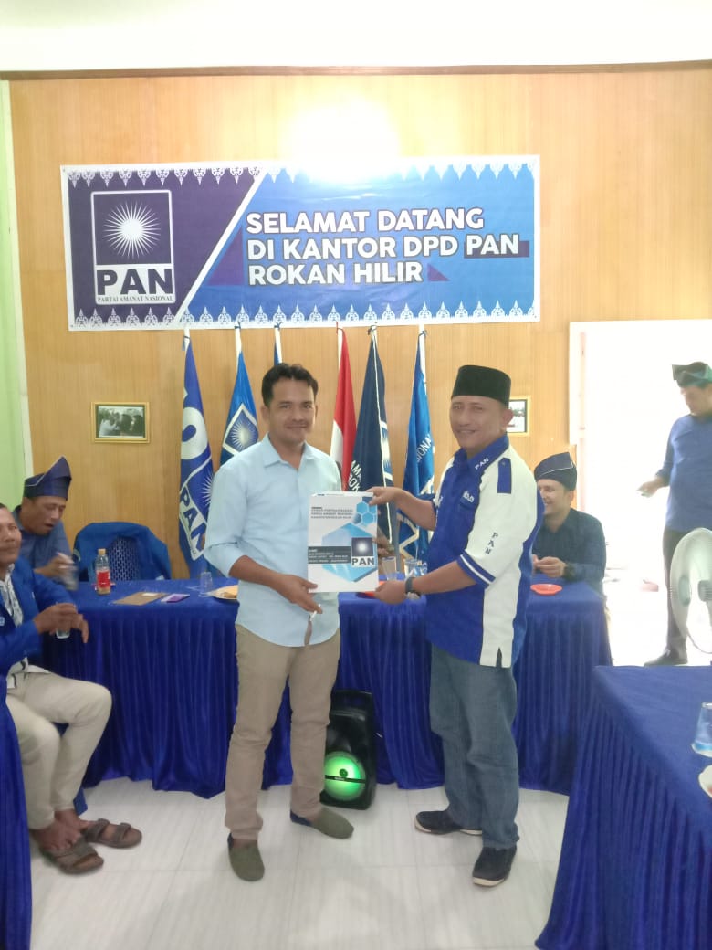 Afrizal Berharap Bisa Bersama Partai PAN, Maju Untuk Memimpin di Kabupaten Rokan Hilir