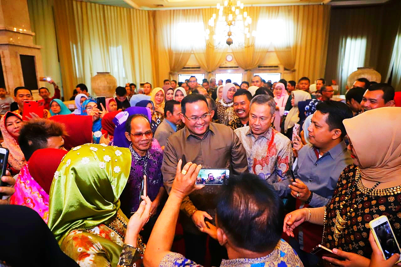 Bupati Dodi Reza, Hadiri Silaturahmi dengan Ribuan Warga Muba se Jabodetabek