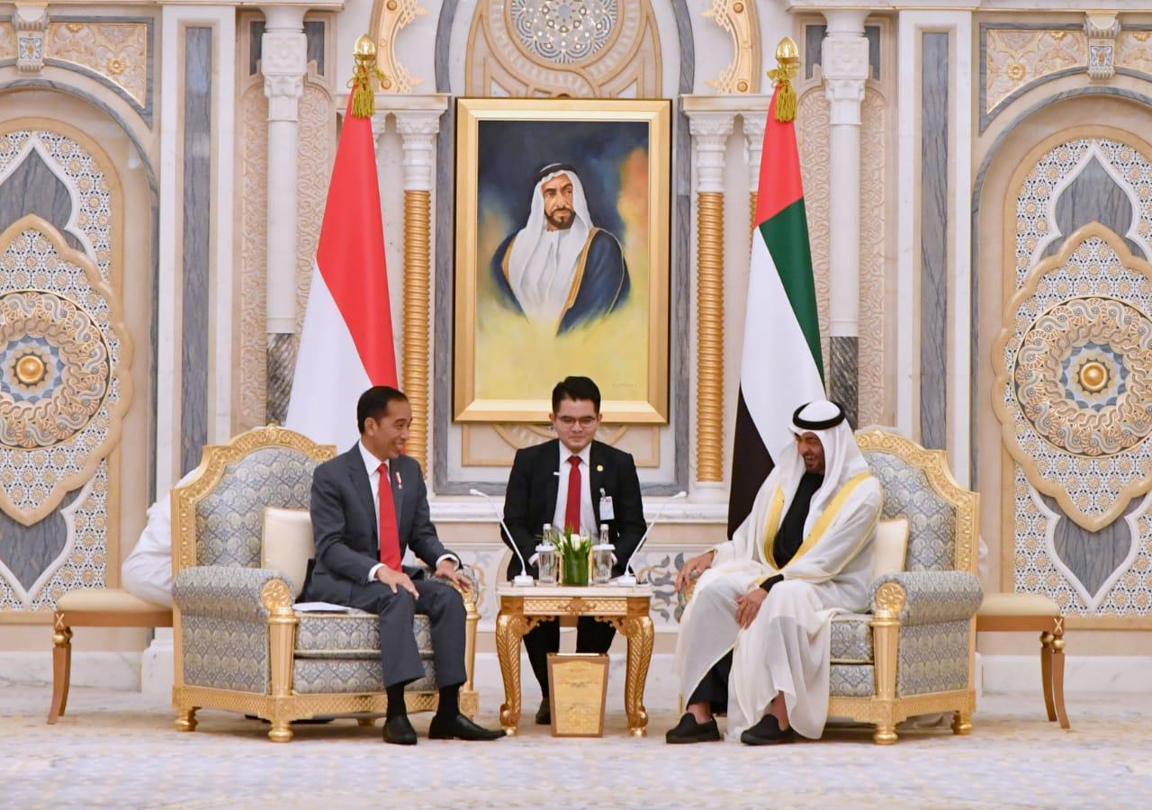 Presiden Jokowi dan Putra Mahkota Abu Dhabi Sepakat Tingkatkan Kerja Sama Ekonomi dan Pendidikan Keislaman