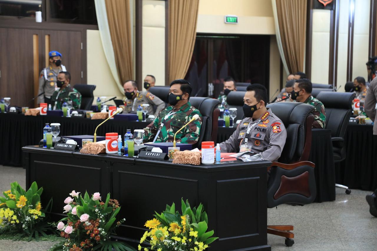 Rapim TNI - Polri 2021, Solidkan Barisan Untuk Kawal Vaksinasi Hingga Pulihkan Ekonomi Nasional