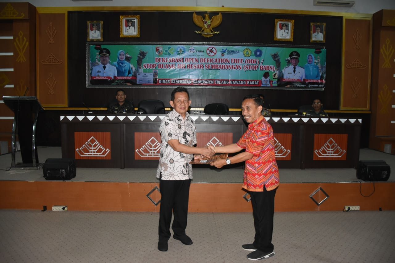 Pemkab Tulang Bawang Barat Deklarasi Open Defecation Free