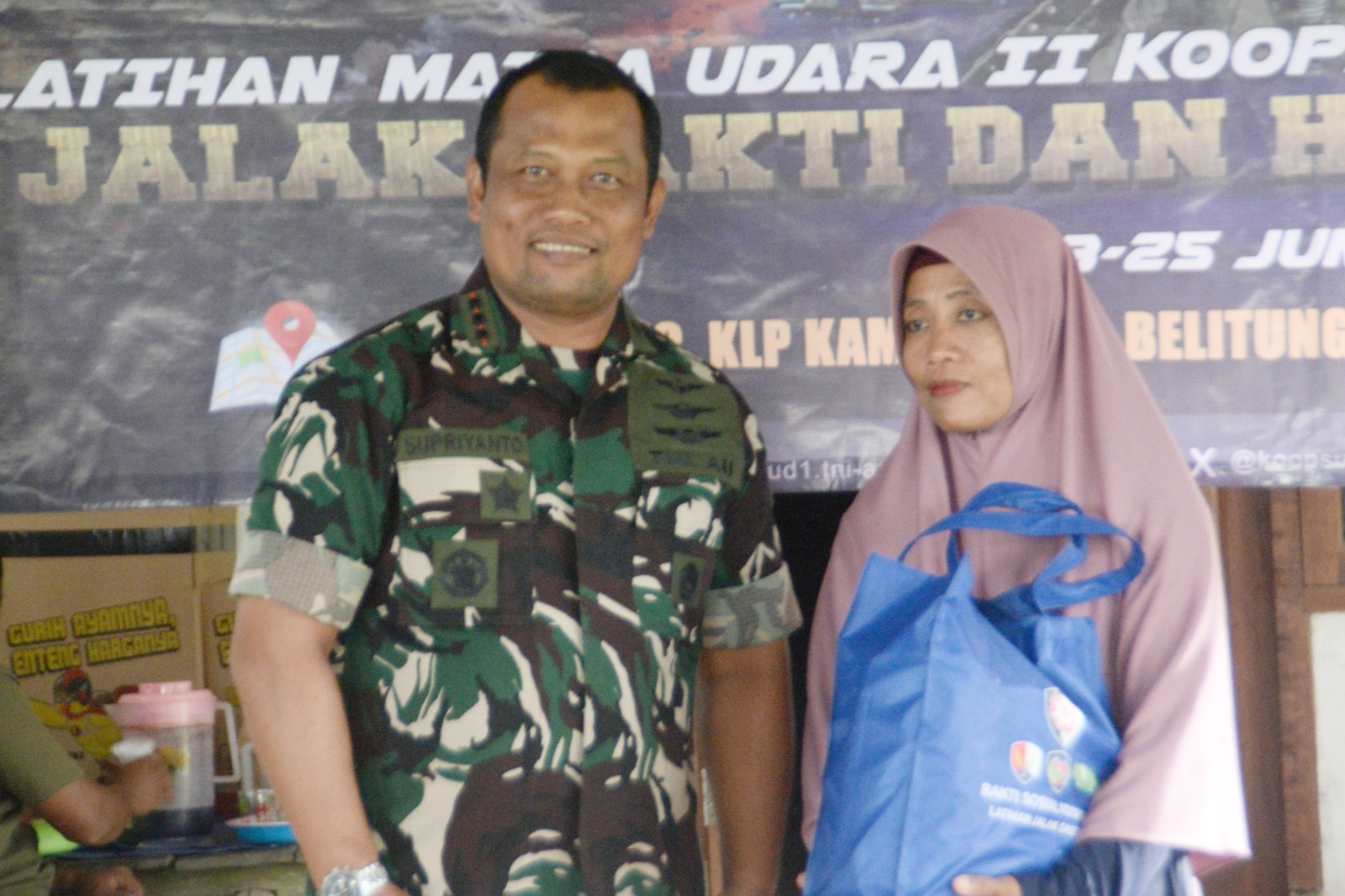Serbuan Bansos Turun Dari Langit, Koopsud I Bantu Warga Kurang Mampu
