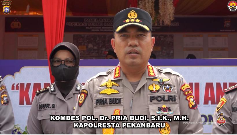 Cek Pos PAM Tertib Ramadan, Kapolresta Pekanbaru Himbau Masyarakat Antisipasi Tindak Kriminal