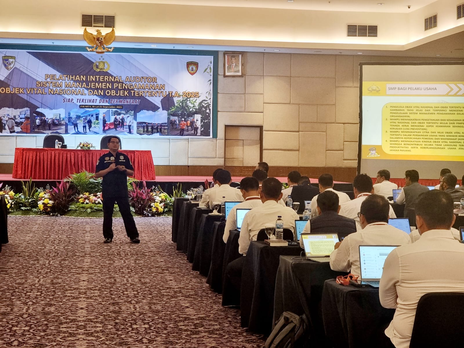 Korsabhara Baharkam Polri Gelar Pelatihan Auditor Sispamobvitnas Untuk Tingkatkan Kompetensi Pengamanan Objek Vital
