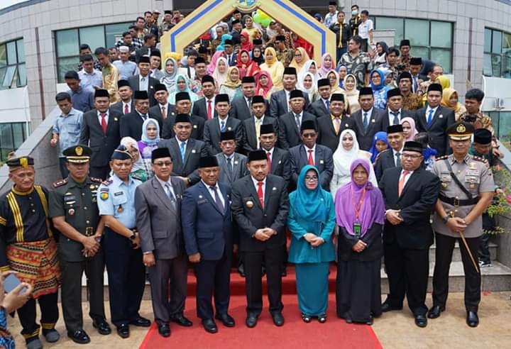 Bupati Kampar: 45 Anggota DPRD Kabupaten Kampar Periode 2019-2024 Dilantik, Semoga Bisa Menjaga Amanah Rakyat