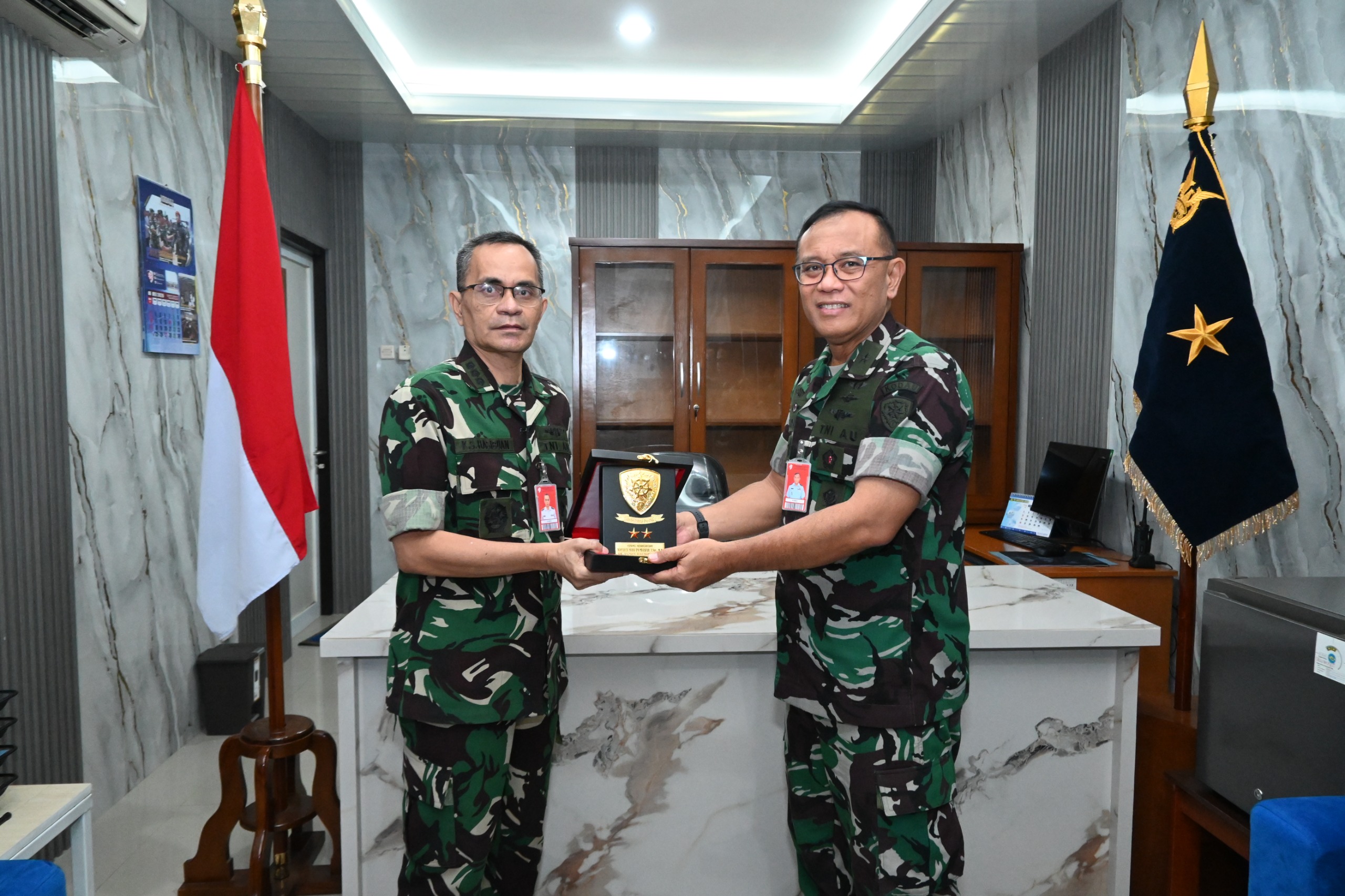 Kapoksahli Kodau I Pimpin Serah Terima Jabatan Sahli Bidang Meteo Kodau I