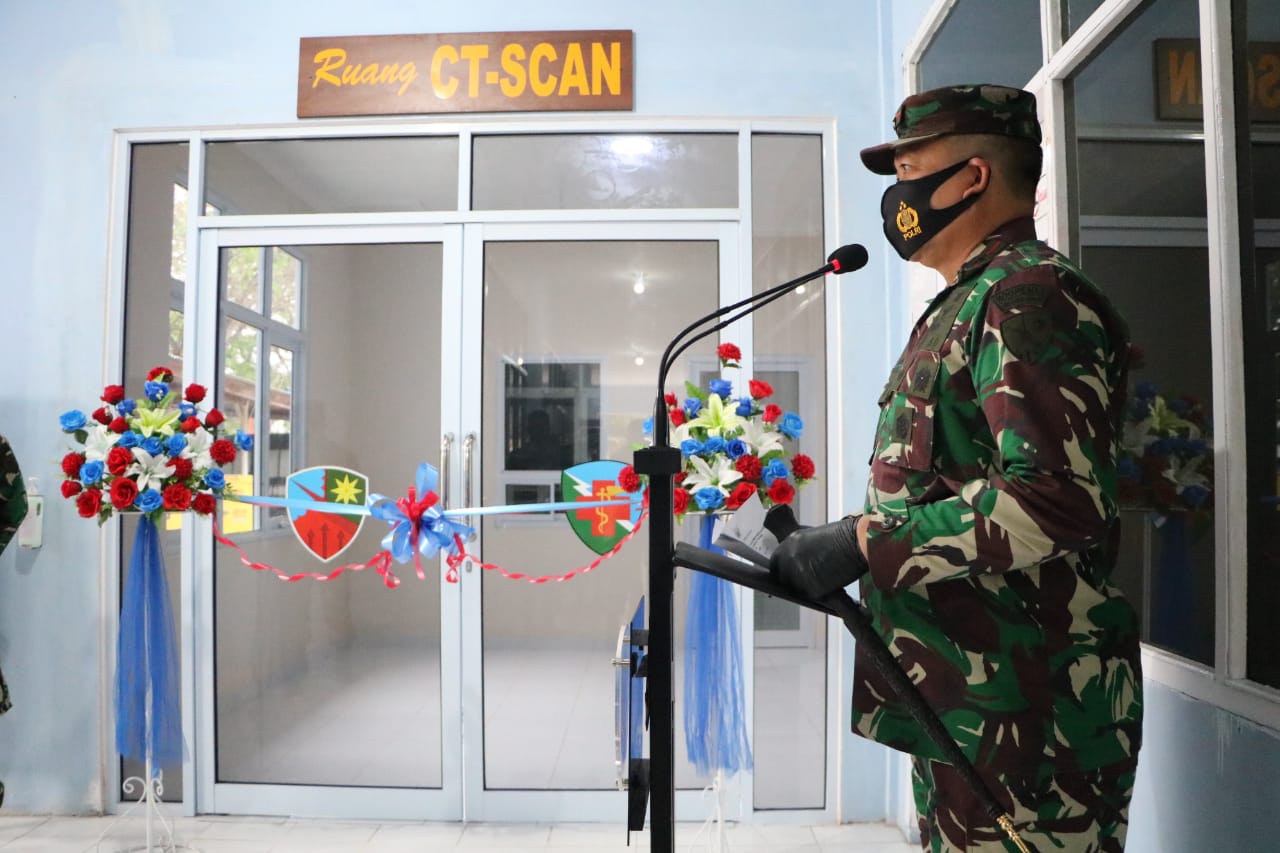 Danlanud RSN Resmikan Penggunaan Ruang CT Scan di RSAU dr Sukiman