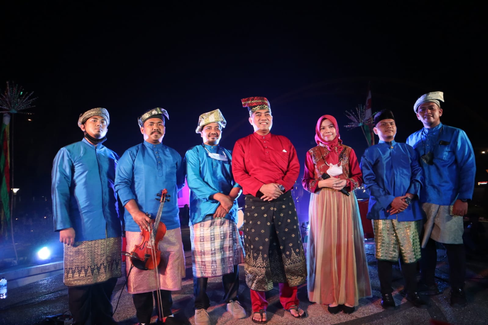 Kapolresta Pekanbaru Hadiri Acara Ruang Seni Kreatif Tuan Kadi Pergelaran Tari Melayu