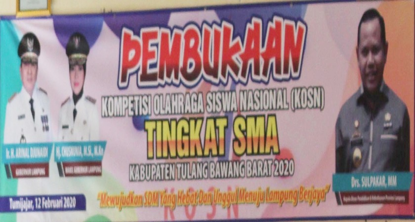 83 Siswa SMA Ikuti Seleksi KOSN Tingkat Kabupaten Tubaba