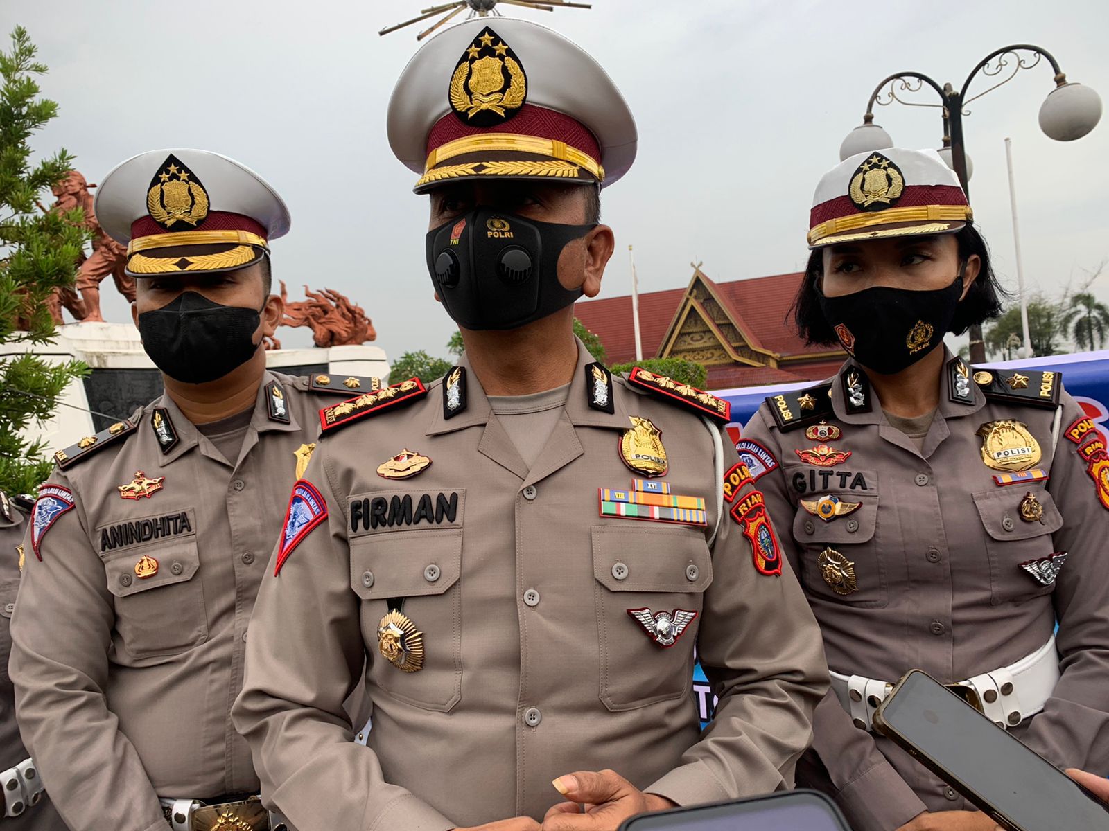 Direktur Lalu Lintas Polda Riau Kombes Pol Firman Ingatkan Masyarakat Yang Mudik Lebaran