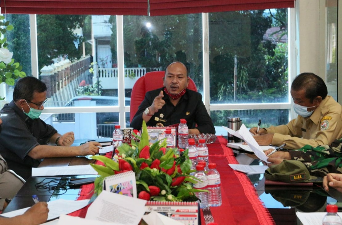 Bupati Taput Bersama Forkopimda Kembali Menetapkan Masa Perpanjangan Masa Tanggap Darurat Hingga 30 Mei 2020