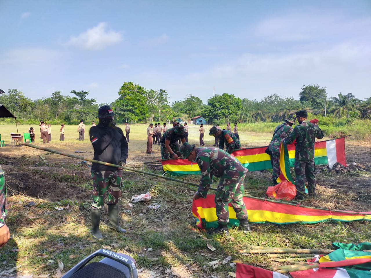 Tanggal 30 Juni 2020 Pembukaan TMMD Ke 108 Tahun 2020, Personil Kodim 0301/PBR Terus Lakukan Persiapan Yang Matang