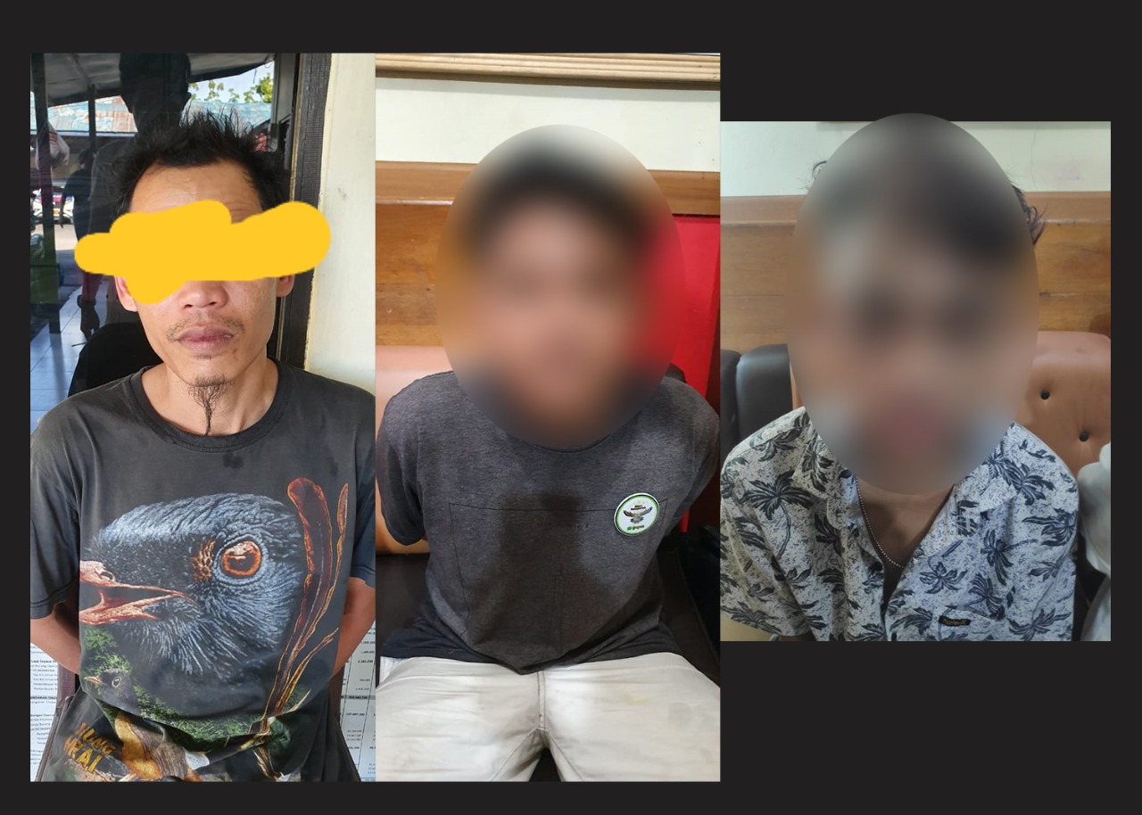 Satreskrim Polresta Palangka Raya Berhasil Meringkus Tiga Orang Terduga Pelaku Curat