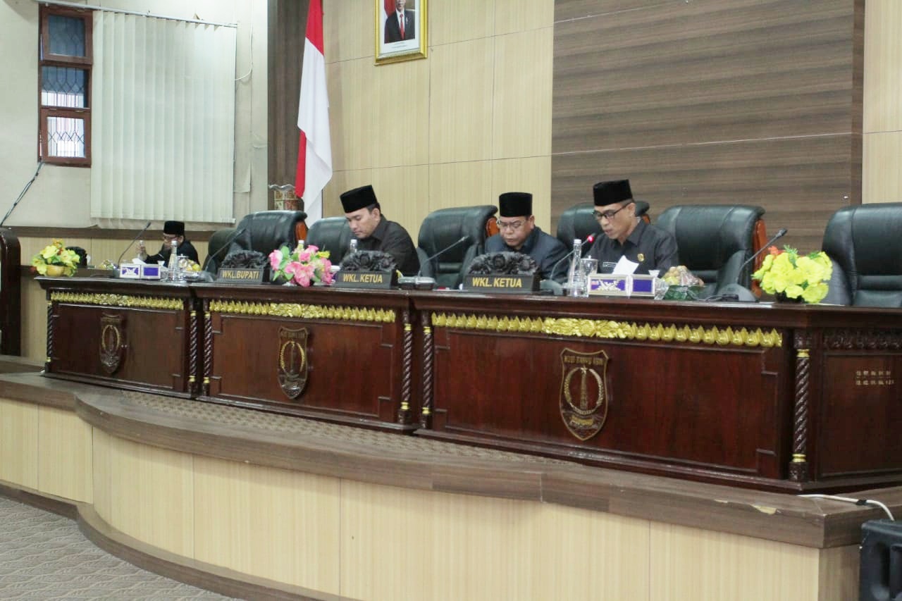 Raperda Usulan Pemkab Muba dan Prakarsa DPRD Akan Dibahas Empat Pansus