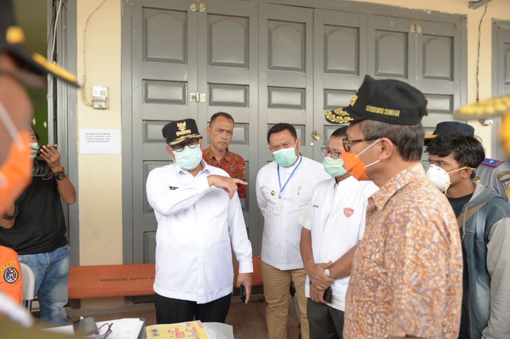 Wagubri dan Gubernur Sumbar Sepakat Pos Terpadu Covid-19 di Perbatasan Didirikan di Wilayah Sendiri