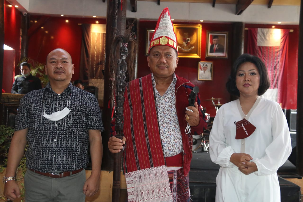 Bupati Taput Sambut Kunker Gubernur Sulut Olly Dondokambey