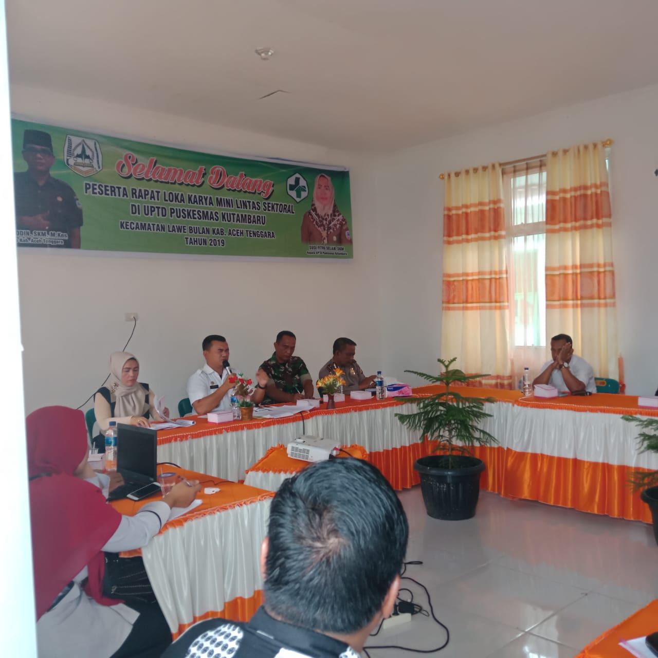 UPTD Puskesmas Kutambaru Agara Gelar Loka Karya