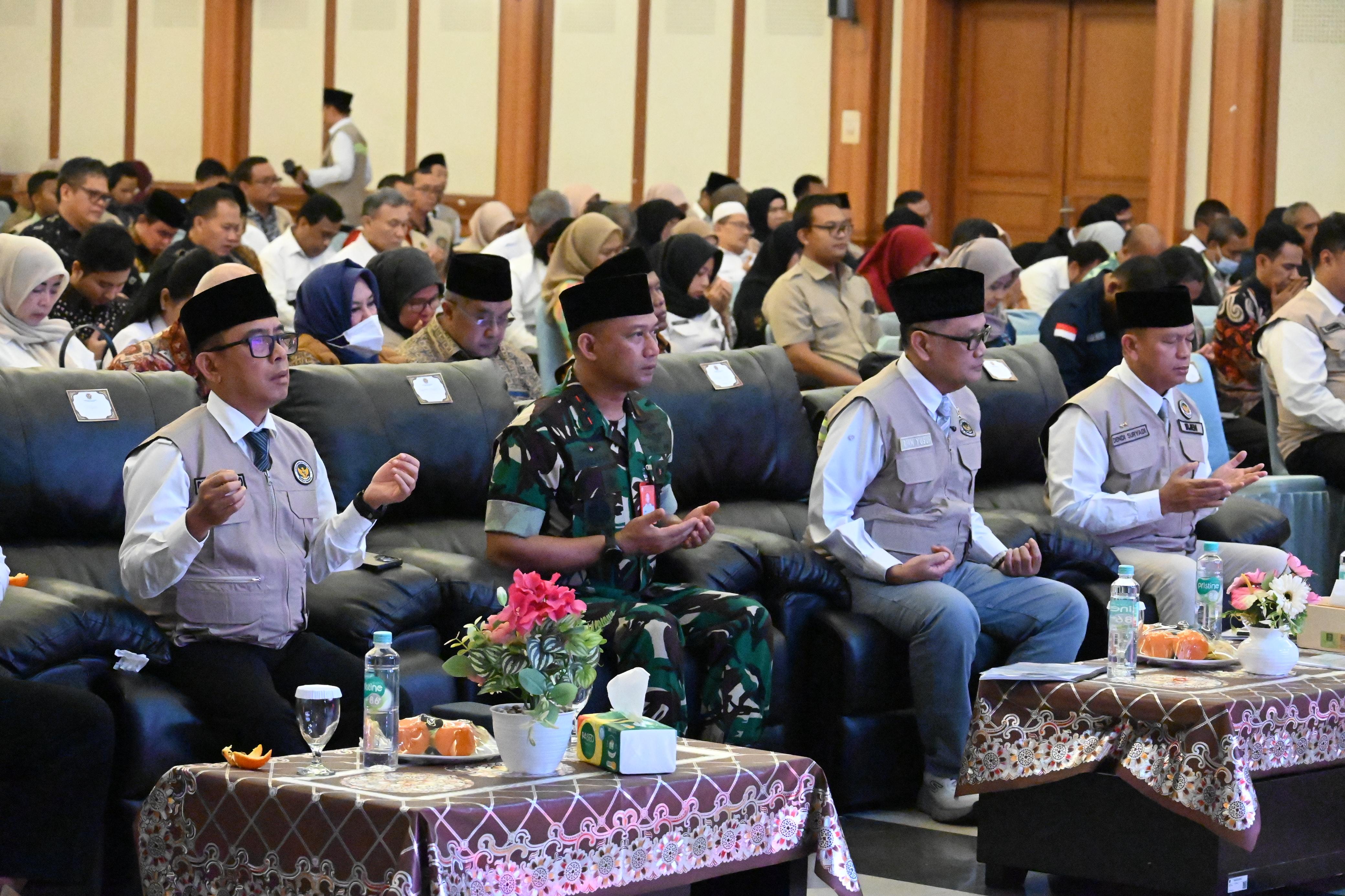 Pangkodau I Hadiri Rapat Konsolidasi Petugas Pengawas Dan Pendukung Penyelenggaraan Ibadah Haji 1447 H/2026 M