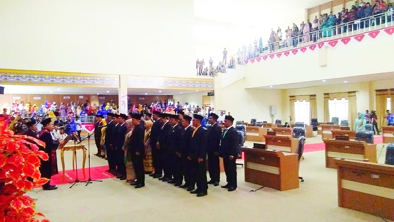 35 Anggota DPRD Mesuji Periode 2019-2024 Resmi Dilantik
