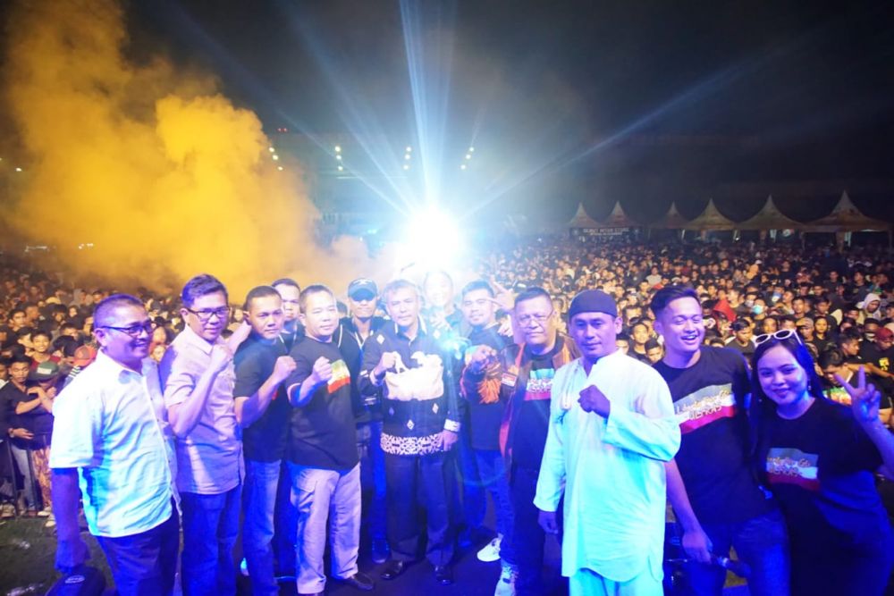 Perayaan Anniversary Curva Nord 1955 Ke 8 Tahun di Stadion Kaharuddin Nasution, Berlangsung Meriah