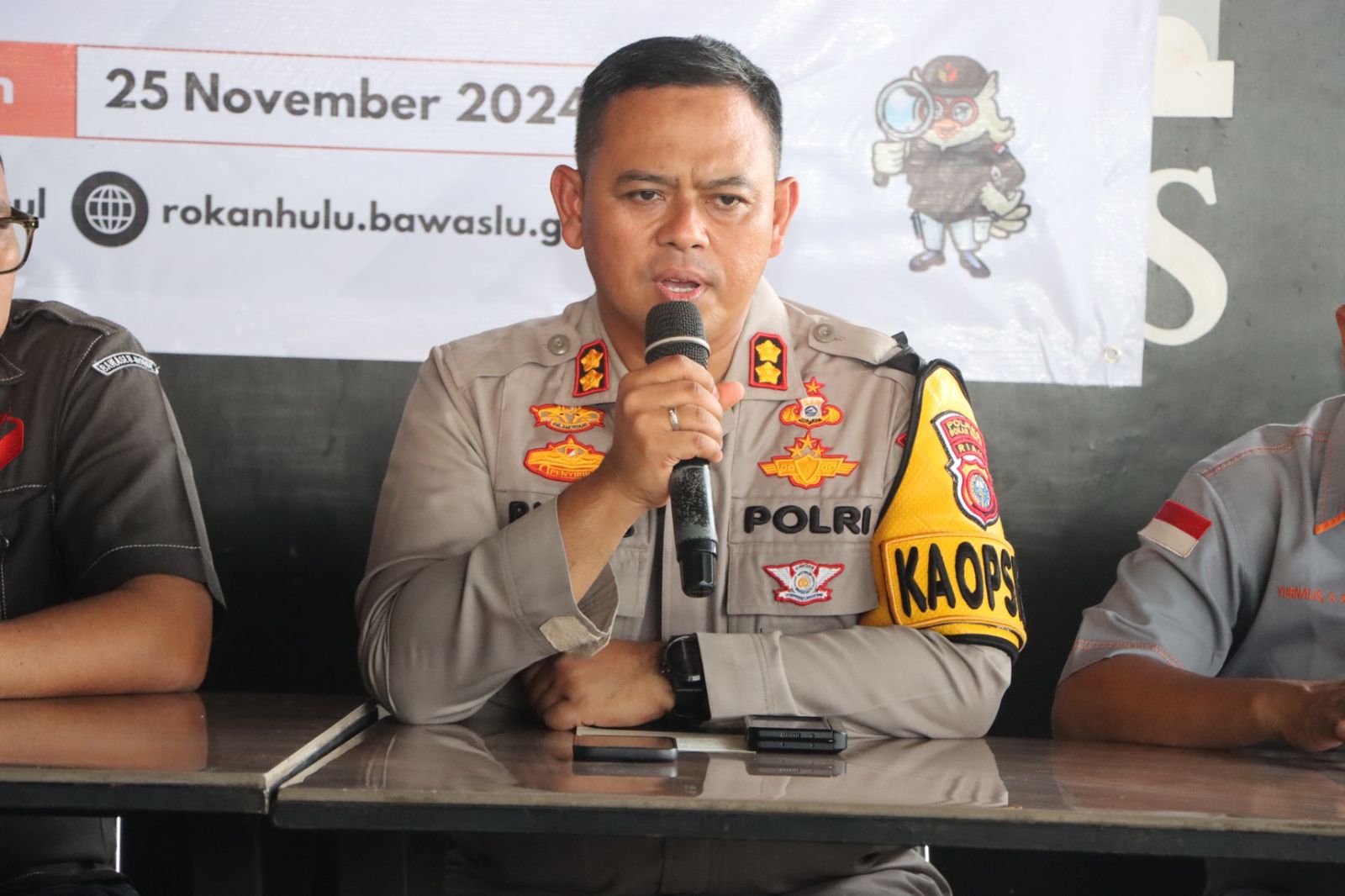 Pilkada Rohul Berjalan Aman, Kapolres Kemenangan Bagi Seluruh Masyarakat Kabupaten Rokan Hulu