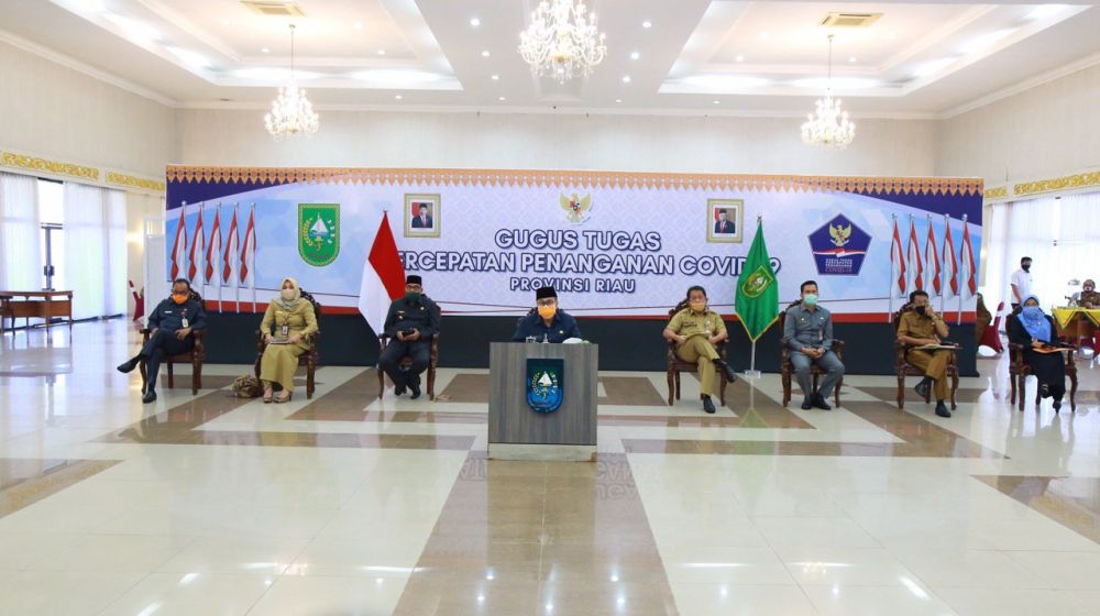 Gubri Ikuti Rakornas Pengawasan Intern Nasional Pemerintah Tahun 2020 Secara Virtual